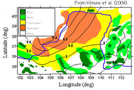 土壌水分を用いた湿潤度の指標